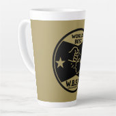 MUTTER DER WELT MIT BESTEN SCHRITTEN MILCHTASSE (Linke Ecke)