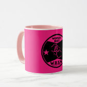MUTTER DER WELT MIT BESTEN SCHRITTEN TASSE (Vorderseite Links)