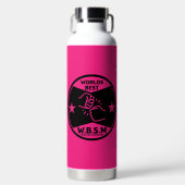 MUTTER DER WELT MIT BESTEN SCHRITTEN TRINKFLASCHE (Vorderseite)