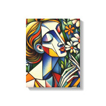 Mutter der Wildblumen Mixed Media Artwork