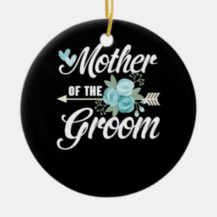 Mutter des am Boden gleichenden Brautparty Keramik Ornament