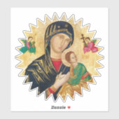 Mutter des Aufklebers für die ständige Hilfe Aufkleber (Blatt)