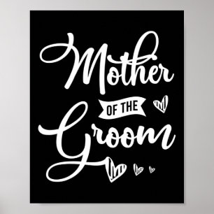 Mutter des Bauerndesigns für eine Brauthochzeit Poster