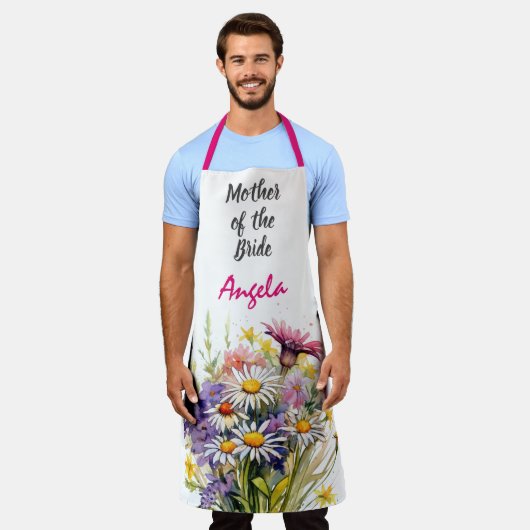 Mutter des bearbeitbaren Textes der Bride Schürze (Getragen)