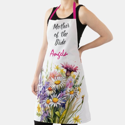 Mutter des bearbeitbaren Textes der Bride Schürze (InSitu)