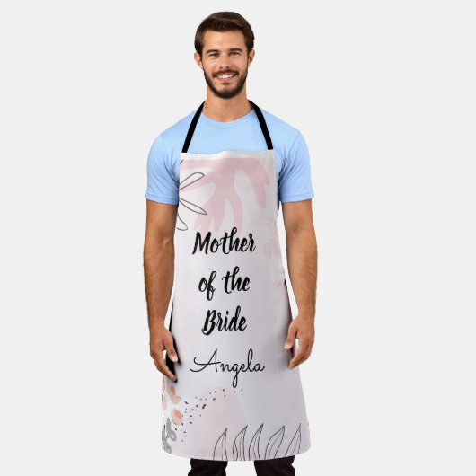 Mutter des bearbeitbaren Textes der Bride Schürze (Getragen)