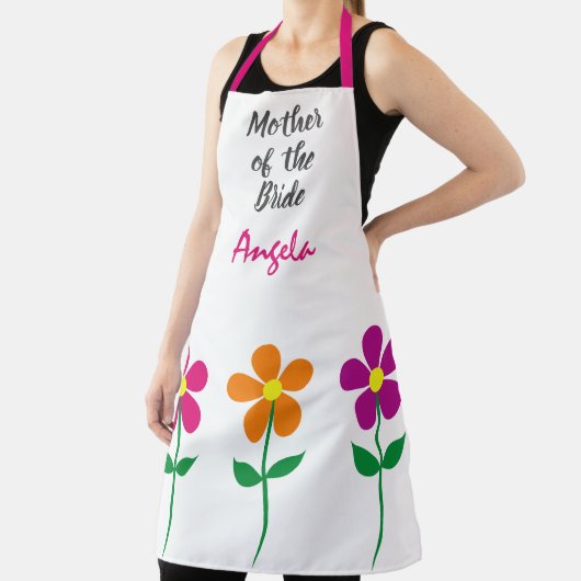 Mutter des bearbeitbaren Textes der Bride Schürze (InSitu)