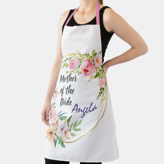 Mutter des bearbeitbaren Textes der Bride Schürze (InSitu)