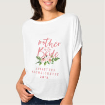 Mutter des blühenden, rosa T - Shirt