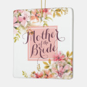 Mutter des Braut-Aquarells Wedding | Verzierung Keramikornament (Links)