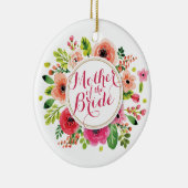 Mutter des Braut-Aquarells Wedding | Verzierung Keramikornament (Rechts)