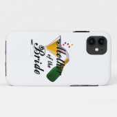 Mutter des Braut-Champagne-Toasts Case-Mate iPhone Hülle (Rückseite (Horizontal))