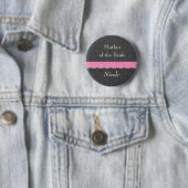 Mutter des Braut-Rosa-Spitze-grauen Damastes Y32 Button (Beispiel)