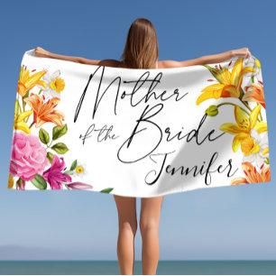 Mutter des Brautgeschenks, Mutter der Braut Strandtuch