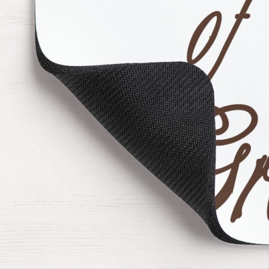 Mutter des Bräutigam-noblen Brauns Mousepad (Ecke)