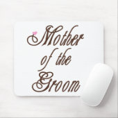 Mutter des Bräutigam-noblen Brauns Mousepad (Mit Mouse)