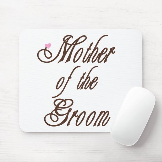 Mutter des Bräutigam-noblen Brauns Mousepad (Mit Mouse)
