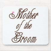Mutter des Bräutigam-noblen Brauns Mousepad (Vorne)