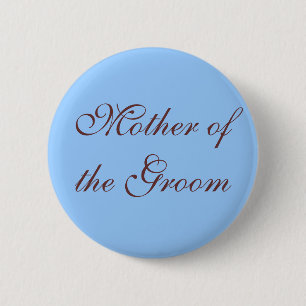 Mutter des Bräutigamknopfes Button