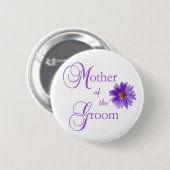 Mutter des Bräutigamknopfes Button (Vorne & Hinten)