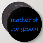 Mutter des Bräutigamknopfes Button (Vorne & Hinten)