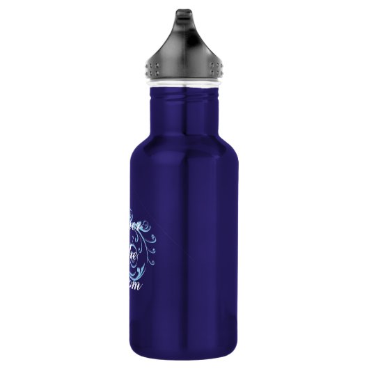 Mutter des Bräutigams, blaue Rolle Trinkflasche (Rechts)