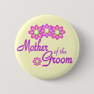 Mutter des Bräutigams Button