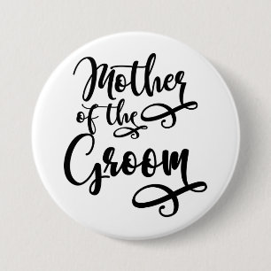 Mutter des Bräutigams Button
