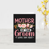 Mutter des Bräutigams, den ich ihm liebte, erster  Karte (Gelbe Blume)