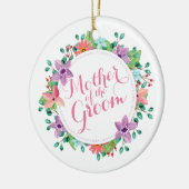 Mutter des Bräutigams, der | Verzierung Wedding Keramik Ornament (Links)