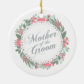 Mutter des Bräutigams, der | Verzierung Wedding Keramik Ornament (Hinten)