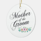Mutter des Bräutigams, der | Verzierung Wedding Keramik Ornament (Links)
