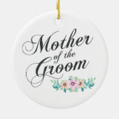 Mutter des Bräutigams, der | Verzierung Wedding Keramik Ornament (Hinten)