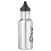 Mutter des Bräutigams Edelstahlflasche (Links)