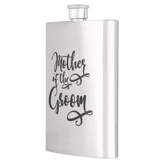 Mutter des Bräutigams Flachmann (Links)