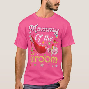 Mutter des Bräutigams Glückliche Hochzeit Blume Ro T-Shirt