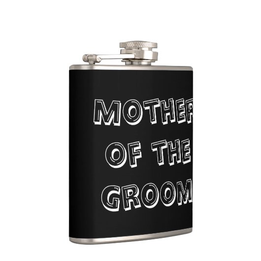 Mutter des Bräutigams | Hochzeit Flachmann (Rechts)