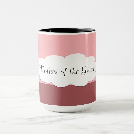 Mutter des Bräutigams | Hochzeit Tasse (Zentrum)