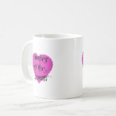 Mutter des Bräutigams Kaffeetasse (Vorderseite Links)