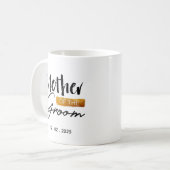 Mutter des Bräutigams Kaffeetasse (Vorderseite Links)