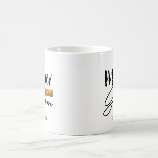 Mutter des Bräutigams Kaffeetasse (Mittel)