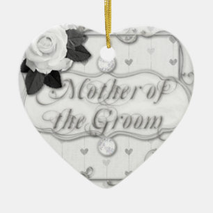 Mutter des Bräutigams Keramikornament