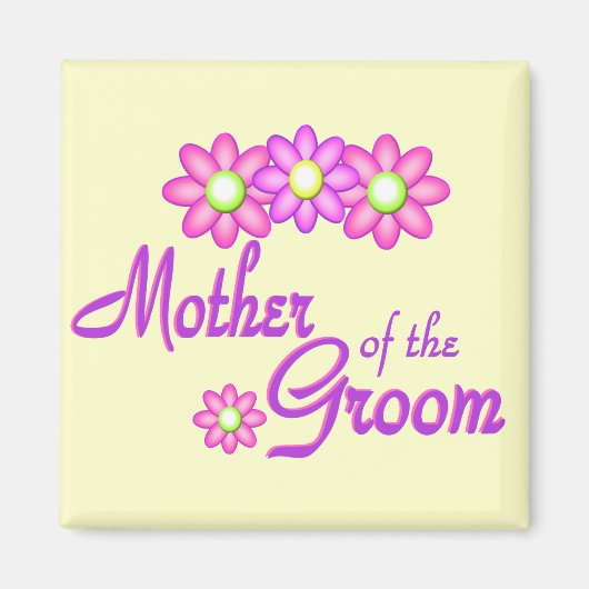 Mutter des Bräutigams Magnet (Vorne)