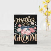 Mutter des Bräutigams Mama Mutti Karte (Gelbe Blume)