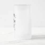 Mutter des Bräutigams, Mattglas Bierglas (Mittel)