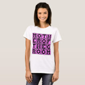 Mutter des Bräutigams, Mitglied der Hochzeitsparte T-Shirt (Vorne ganz)