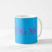 Mutter des Bräutigams Mog Hochzeit Mama Cute Kaffeetasse (VorderseiteRechts)
