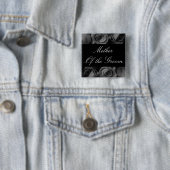 Mutter des Bräutigams - Schriftart-Art/Größe - Button (Beispiel)