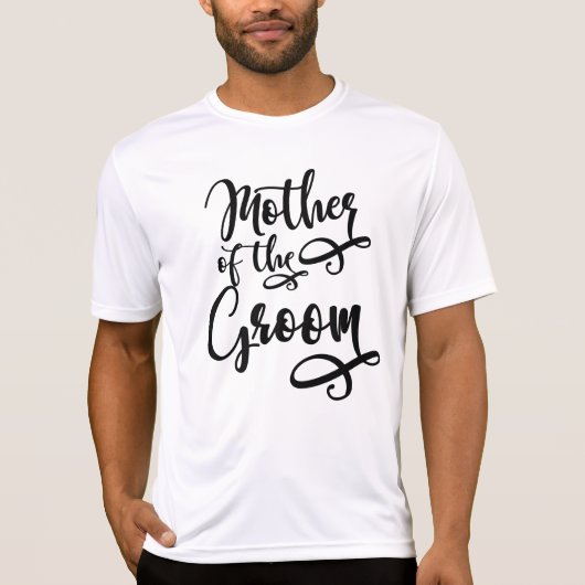 Mutter des Bräutigams T-Shirt (Vorderseite)
