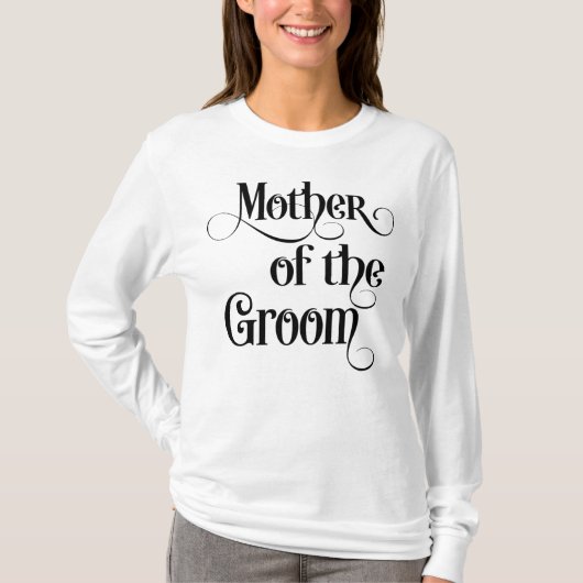 Mutter des Bräutigams T-Shirt (Vorderseite)